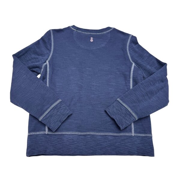 Tommy Bahama Tobago Bay Men's LS Crewneck Pullover Tee Pima Cotton Blend, Sz S - Picture 2 of 8